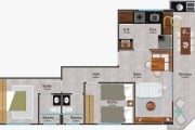 Apartamento com 2 dormitórios à venda, 64 m² por R$ 529.200,00 - Canto do Forte - Praia Grande/SP