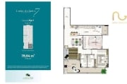 Apartamento à venda, 78 m² por R$ 560.900,00 - Mirim - Praia Grande/SP