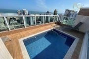 Cobertura à venda, 370 m² por R$ 3.500.000,00 - Vila Guilhermina - Praia Grande/SP