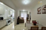 Apartamento com 2 dormitórios à venda, 55 m² por R$ 330.000,00 - Mirim - Praia Grande/SP