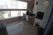 Apartamento com 3 dormitórios à venda, 136 m² por R$ 864.000,00 - Aviação - Praia Grande/SP