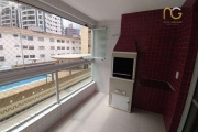 Apartamento com 2 dormitórios à venda, 83 m² por R$ 580.000,00 - Canto do Forte - Praia Grande/SP