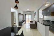 Apartamento com 2 dormitórios à venda, 66 m² por R$ 450.000,00 - Aviação - Praia Grande/SP