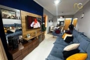 Apartamento com 2 dormitórios à venda, 77 m² por R$ 650.000,00 - Canto do Forte - Praia Grande/SP