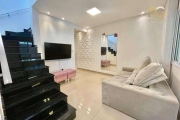 Sobrado com 2 dormitórios à venda, 244 m² por R$ 435.000,00 - Maracanã - Praia Grande/SP