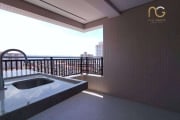 Apartamento novo! com 2 dormitórios à venda, 76 m² por R$ 630.907 - Aviação - Praia Grande/SP