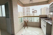 Apartamento 1 dormitório com suíte e sacada gourmet!!!