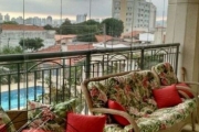 Apartamento no Tatuapé 178m2 - 3 Dorms 3 Suítes - 3 Vagas - 4 WC - Excelente Localização