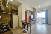 Apartamento com 1 dormitório para alugar, 36 m² por R$ 2.446,00/mês - Centro - Curitiba/PR