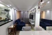 Condomínio Residencial Spazio Miraflores - Apartamento para venda com 2 quartos sendo 1 suíte e 1 vaga, Vila Mogilar, Mogi das Cruzes, São Paulo.