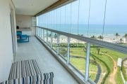 Apartamento pé na areia à venda em Riviera de São Lourenço