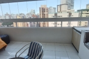 Apartamento 2 dormitorios mobiliado andar alto no bairro da Vila Tupi - Praia Grande/SP