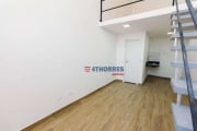 Apartamento Duplex com 1 dormitório para alugar, 40 m² por R$ 2.000/mês - Vila Anglo Brasileira - São Paulo/SP