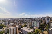 Elegance Imóveis vende apartamento com 3 dormitórios impecável no último andar com vista maravilhosa da cidade. 3 vagas em Petrópolis Porto Alegre.