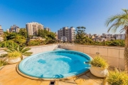 Elegance imóveis vende excelente apartamento desocupado de 3 dormitórios, 1 suíte, churrasqueira, piscina e 2 vagas de garagem/box em Mont'Serrat