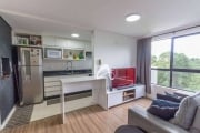 Excelente apartamento semimobiliado à venda, com 2 quartos sendo 1 suíte a 4min do Parque Barigui, no Bairro Santo Inácio, Curitiba/PR.