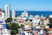 VISTA MAR - Apartamento reformado em condomínio clube - Praia das Astúrias, Guarujá.