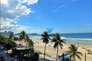 Frente ao mar - Apartamento com 3 dormitórios à venda na praia das Pitangueiras - Guarujá/SP