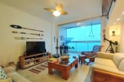 Apartamento frente mar finamente reformado com 4 dormitórios e churrasqueira à venda na praia das Astúrias - Guarujá/SP