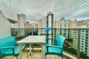 Apartamento à venda na praia das Pitangueiras no Guarujá I Omega Imoveis