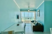 Apartamento vista mar á venda na praia das Pitangueiras no Guarujá I Omega Imoveis