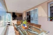 ** EDIFÍCIO PARQUE ANÁLIA FRANCO - PORTEIRA FECHADA - Lindo apartamento em andar alto c/ ampla varanda gourmet c/ churrasqueira **