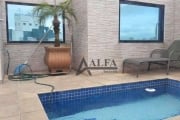 ** Mediterrâneo - OPORTUNIDADE - Linda cobertura duplex c/ vista deslumbrante próx. ao Shopping Anália Franco - 4 Vagas **