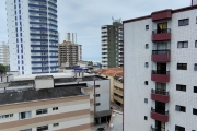 Vila Caiçara, lindo apto 1 dorm, sacada, garagem, 100 mts do mar