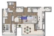 Apartamento com 3 quartos à venda na Avenida Roque Petroni Júnior, 576, Brooklin, São Paulo