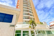 Apartamento 3 dmt e sacada no Forte em Praia Grande SP.