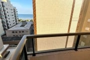 Apartamento novo, com 2 dormitórios e viata parcial para o mar no Canto do Forte em Praia Grande SP