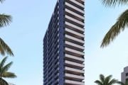 Apartamento em frente a praia à venda em Praia Grande-SP, no bairro Flórida: 1 quarto, 1 suíte, 1 sala, 2 banheiros, 1 vaga, 65,53m².