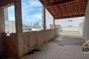 Cobertura com 3 dormitórios à venda, 162 m² por R$ 950.000,00 - Campestre - Santo André/SP