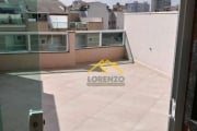 Cobertura com 2 dormitórios à venda, 106 m² por R$ 480.000,00 - Vila Valparaíso - Santo André/SP