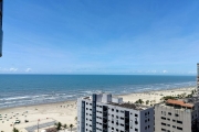 Apartamento com 2  dormitórios a 50 metros da praia com vista mar na Aviação.