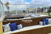 Cobertura com 3 dormitórios à venda, 164 m² por R$ 900.000,00 - Santa Maria - Santo André/SP