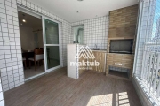 Apartamento com 3 dormitórios para alugar, 105 m² por R$ 5.625/mês - Centro - Santo André/SP