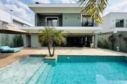 Casa à venda em Campinas, Loteamento Mont Blanc Residence, com 4 suítes, com 453 m²