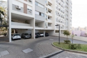 EXCLUSIVO PARA INVESTIDORES - IMÓVEL LOCADO POR R$ 2.500,00 + TAXAS&lt;BR&gt;&lt;BR&gt;Apartamento de dois dormitórios, com suíte, living estendido, churrasqueira, cozinha planejada e equipada, aparel