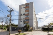 Excelente apartamento de 2 dormitórios, cozinha com armários pia e churrasqueira,  água quente com Junker passa prato, living dois ambientes, banheiro com box e armários, piso laminado em todo o apart