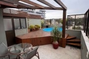 Apartamento cobertura com 162 m², possui 2 suítes, piscina, espaço churrasco, lavabo, cozinha americana, área de serviço separada. Possui 2 vagas de garagem individuais e lado a lado. bela vista e óti