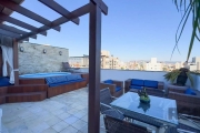 Cobertura Mobiliada de Alto Padrão no Bairro Bela Vista - 208 m² com Vista Panorâmica e Piscina Aquecida&lt;BR&gt;&lt;BR&gt;Apresentamos esta deslumbrante cobertura de 208 m², meticulosamente mobiliad