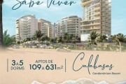 Apartamento com 3 quartos, 120m², à venda em Caraguatatuba, Indaia