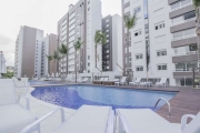 Apartamento 4 suítes no Grand Park Eucaliptos, no bairro Menino Deus em Porto Alegre. Um empreendimento grandioso com mais de 21 mil m² de área total.  Nas áreas externas, é a natureza quem faz contat