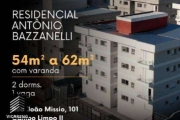Apartamento com 2 dormitórios à venda, 62 m² por R$ 320.000,00 - Campo Limpo - Americana/SP