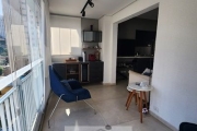 Apartamento com Varanda Gourmet e ponto Grill, 2 dormitórios sendo 1 suíte e 2 vagas de garagem.