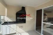 Apartamento com varanda Gourmet, 2 dormitórios sendo1 suíte e 1 vaga de garagem.