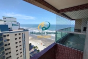 Apartamento em Mongaguá, bairro Centro, excelente padrão, 2 dormitórios sendo 1 suíte com vista para o mar, Residencial com lazer de frente para o mar...