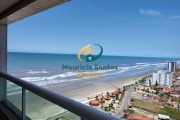 Apartamento alto padrão em Mongaguá, bairro Vera Cruz, 2 dormitórios sendo 1 suíte, terraço gourmet com vista para o mar, Residencial frente ao mar e com lazer completo, piscina  com borda infinita.