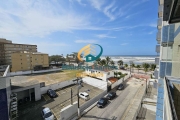 Apartamento em Mongaguá, bairro Centro, 3 dormitórios sendo 2 suítes, 2 sacadas envidraçadas com vista para o mar, excelente localização.